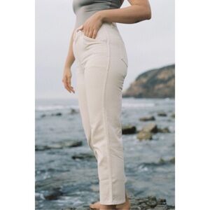 Rudy Jude Molly Pants RJ2 – Organic Cotton Canvas – Natural Undyed – Size 4